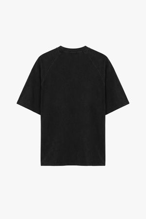 Remera Raglan Washed Cursiva