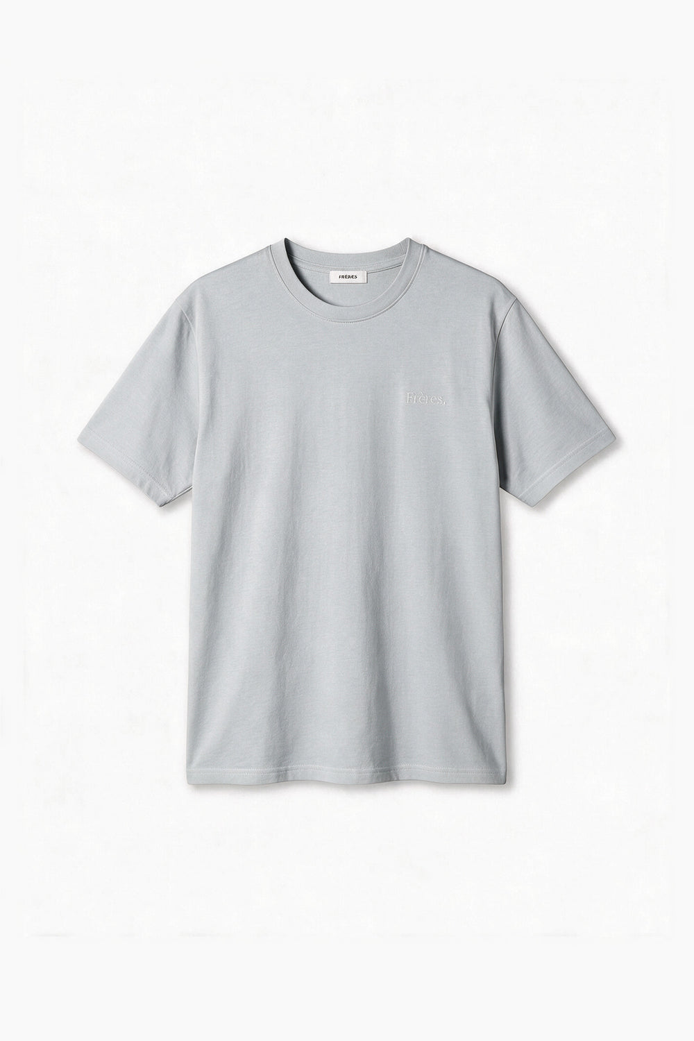 Remera Regular Fréres - Gris Plata