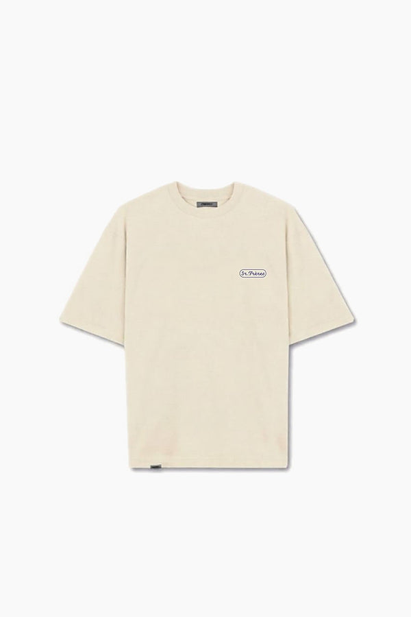 Remera Oversize Industria y Campo - Crema