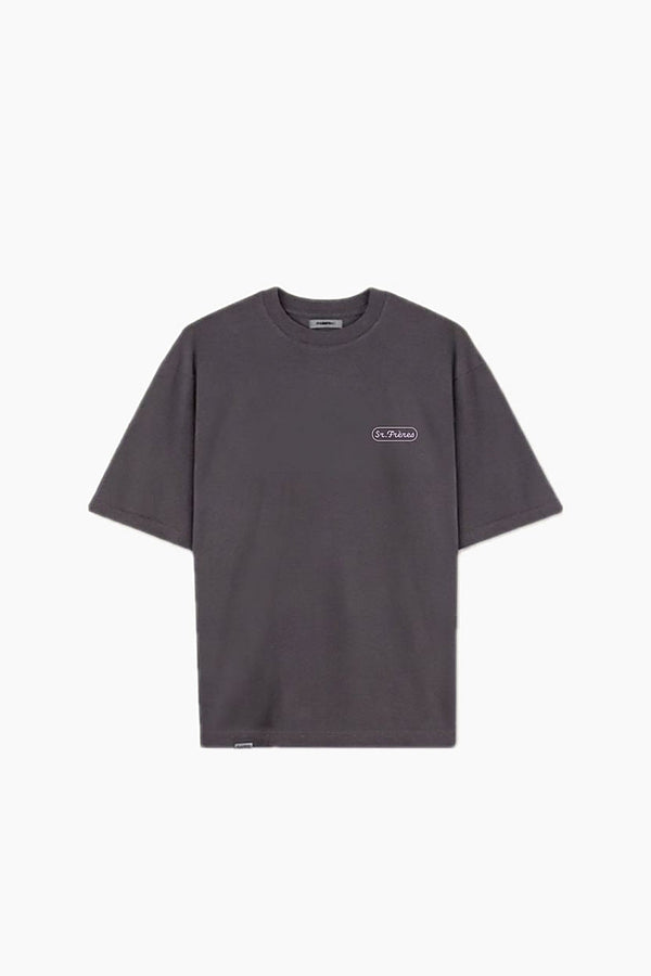 Remera Oversize Industria y Campo - Gris