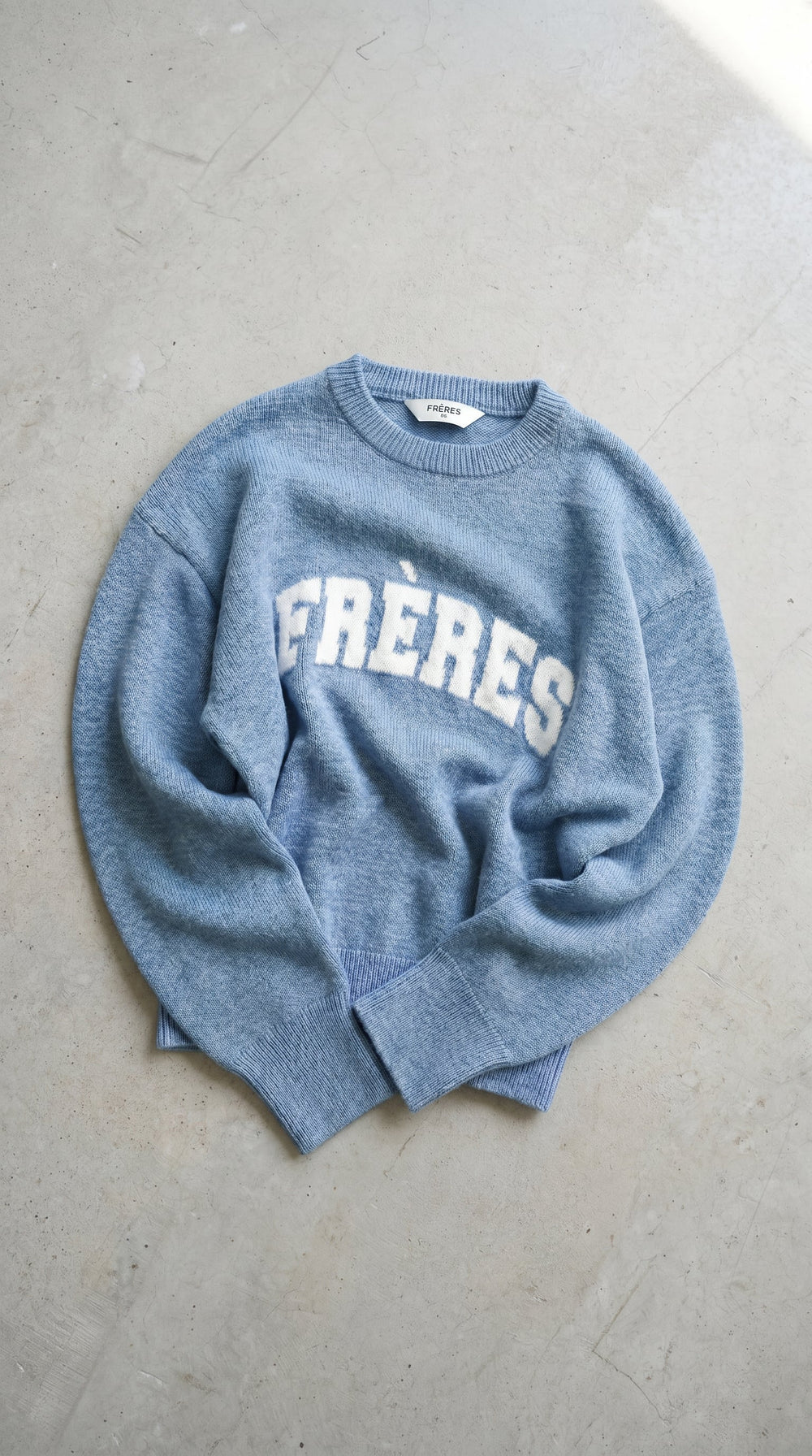 Sweater Universitario - Celeste