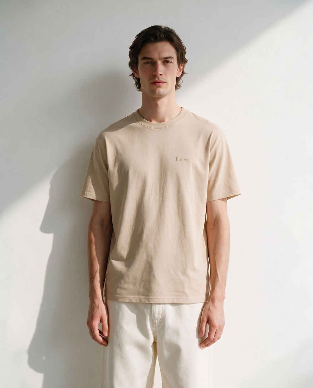 Remera Regular Fréres - Visón