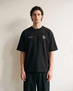 Remera Oversize Property of Frères - Negro