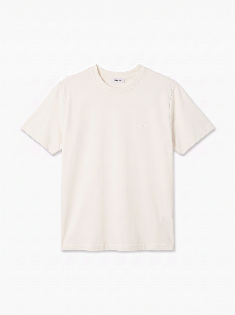 Remera Regular Fréres - Crema