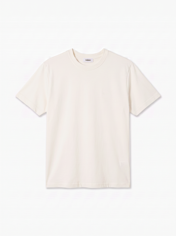 Remera Regular Fréres - Crema