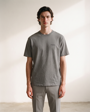 Remera Regular Fréres - Gris