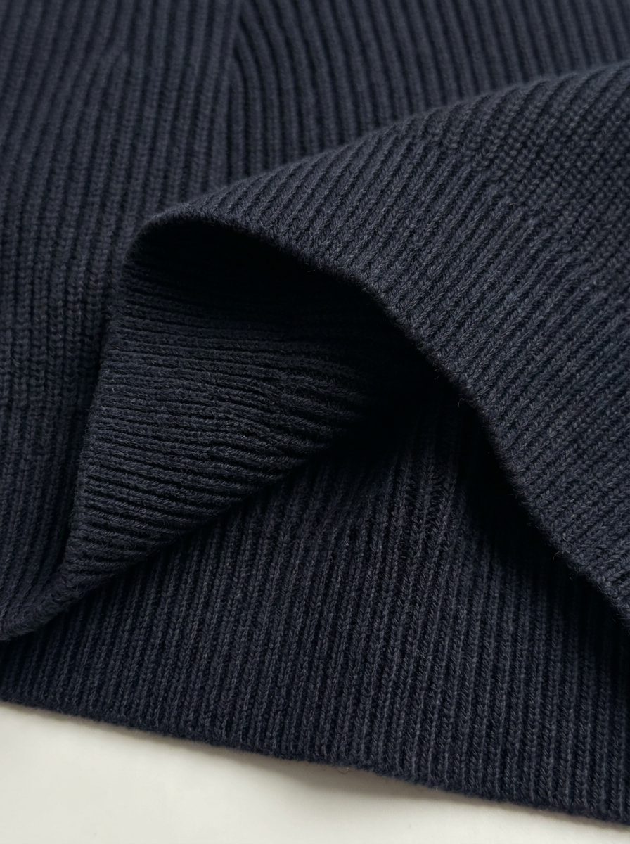 Sweater con Cierre - Azul Marino