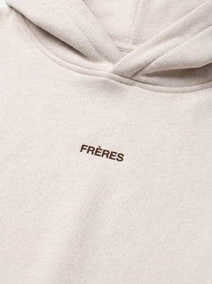 Buzo Regular Logo - Crema