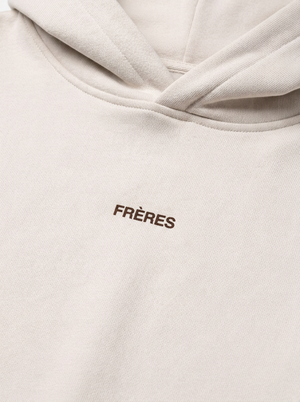 Buzo Regular Logo - Crema