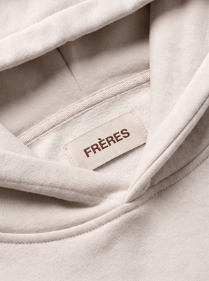 Buzo Regular Logo - Crema