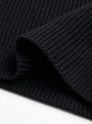 Sweater con Cierre - Negro