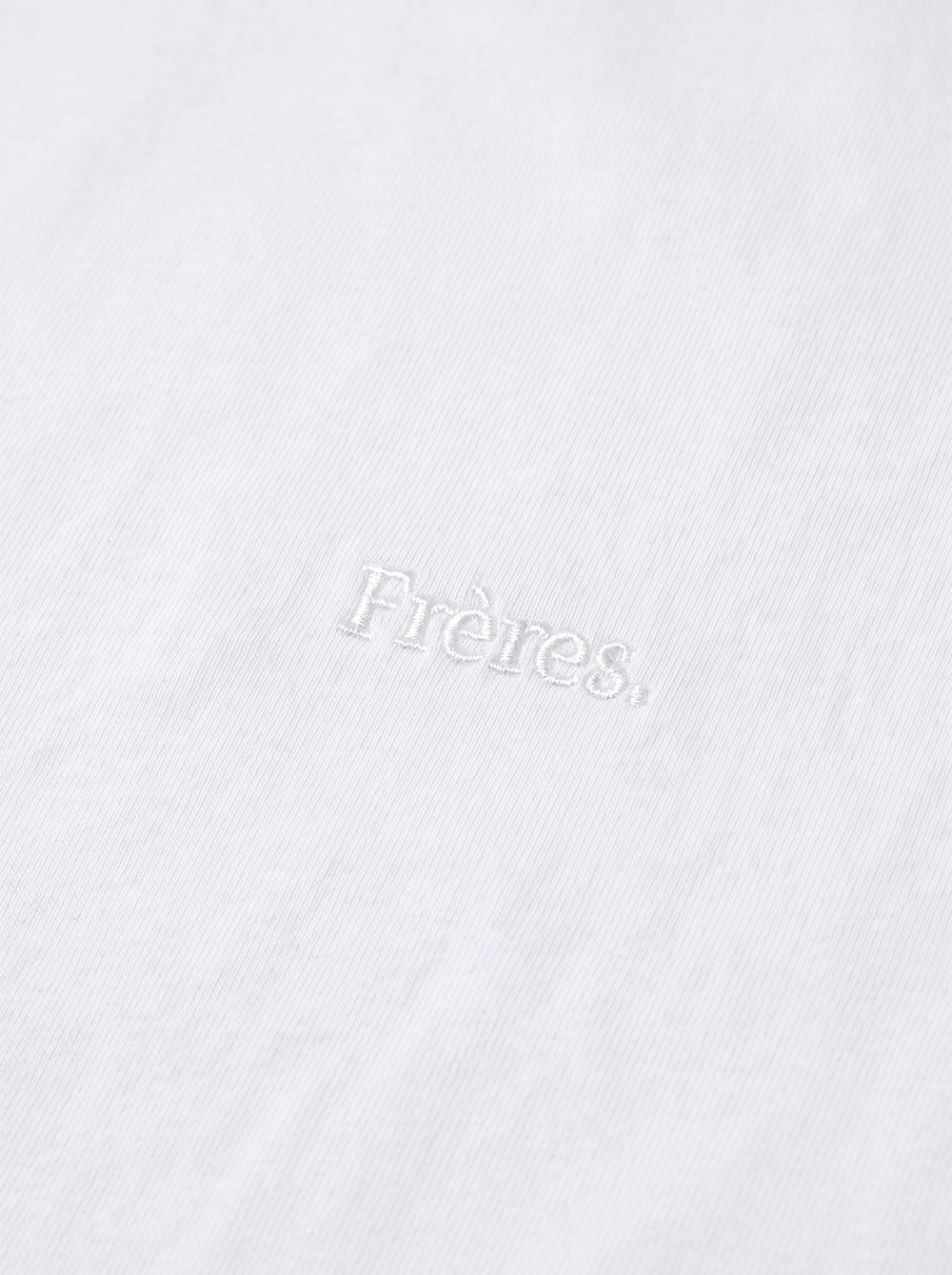 Remera Regular Fréres - Blanco