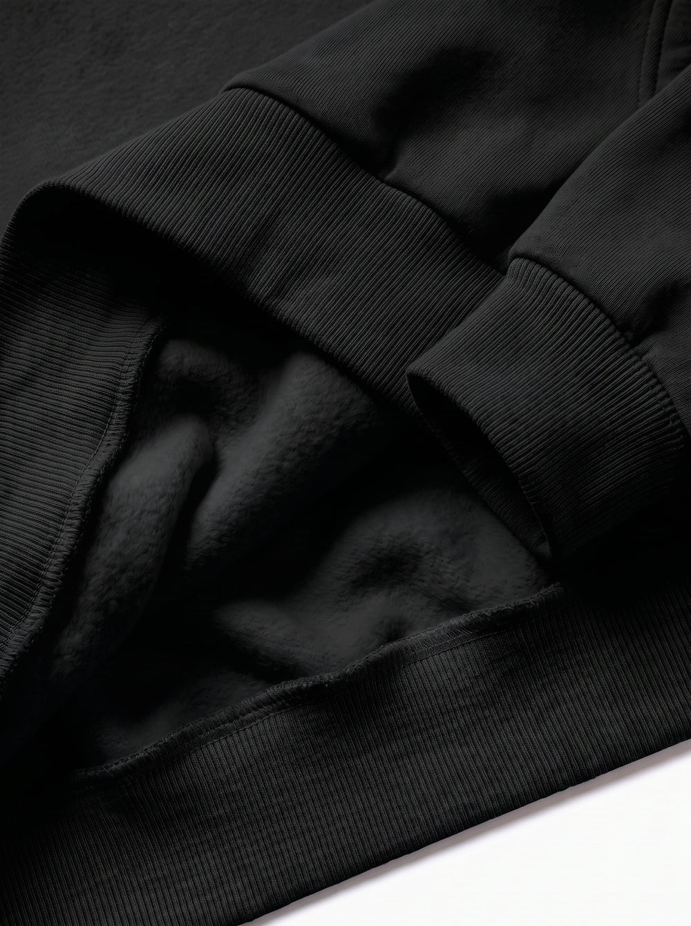Buzo Regular Logo - Negro