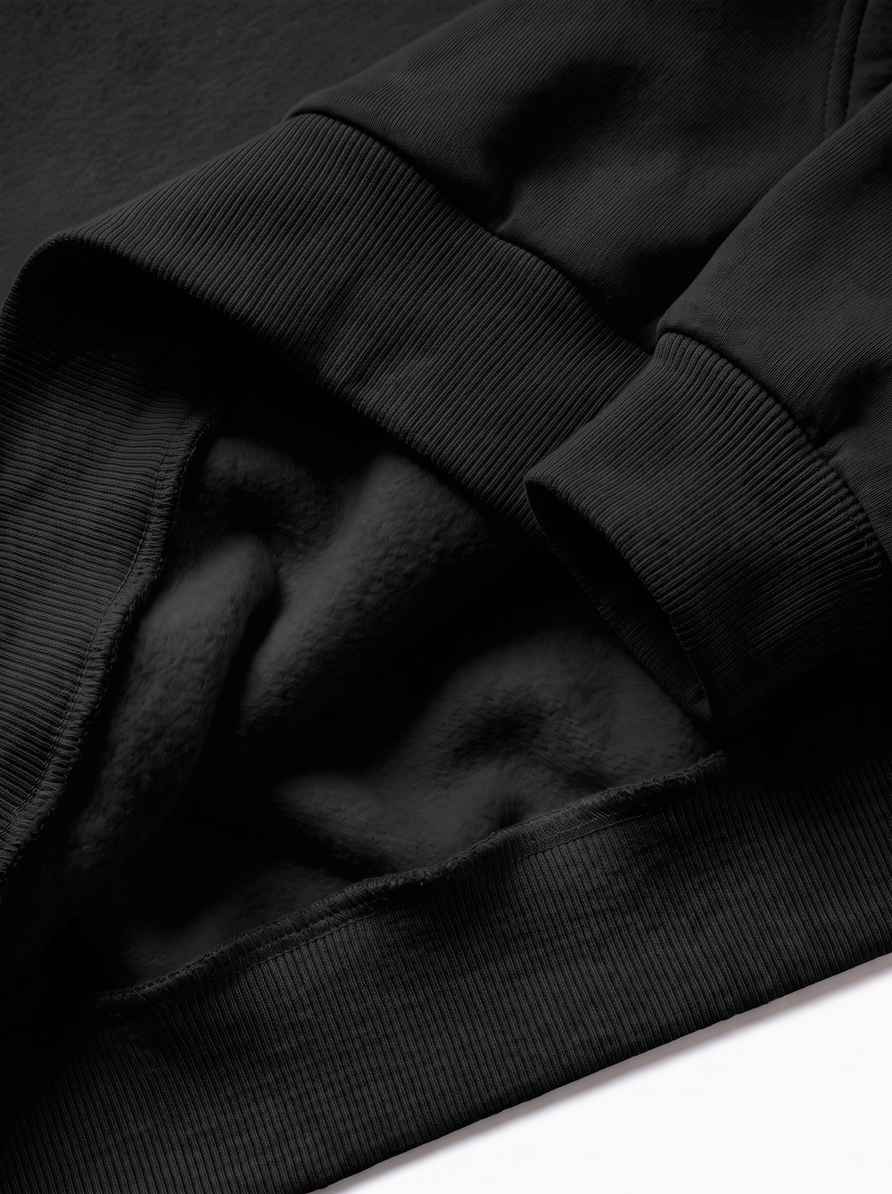 Buzo Regular Logo - Negro