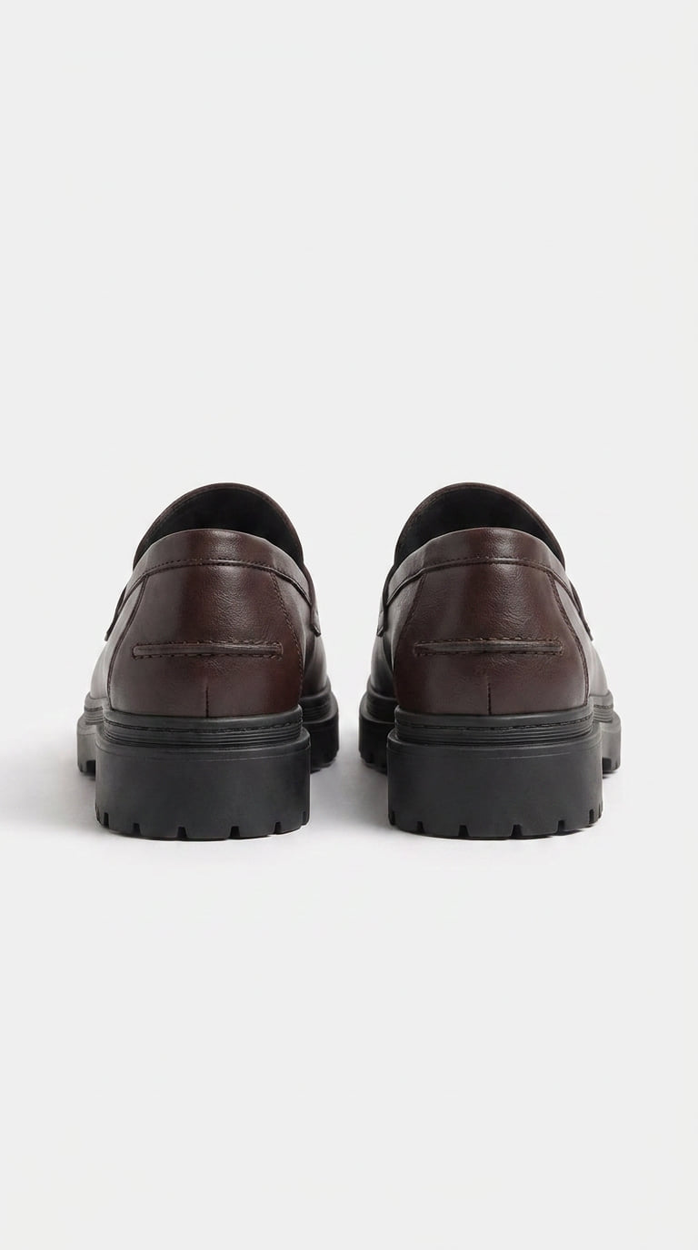 Mocasin Clásico Cuero - Marrón