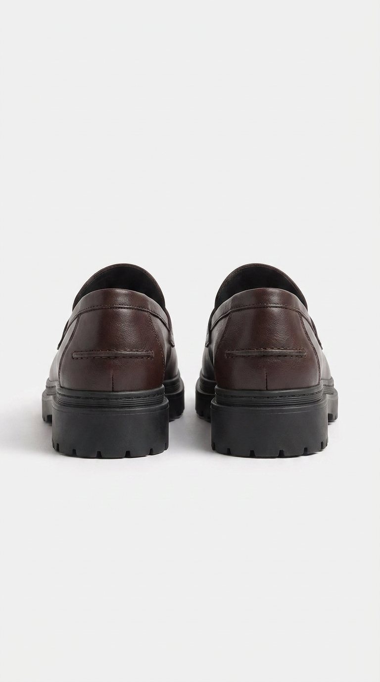 Mocasin Clásico Cuero - Marrón