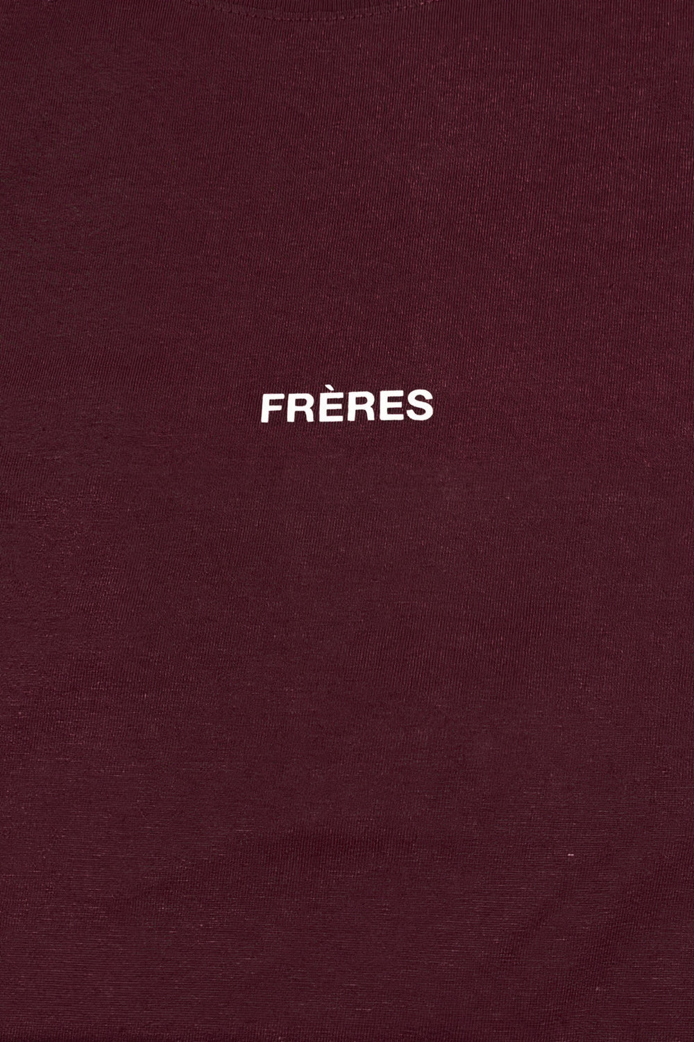 Remera Oversize Logo - Bordo