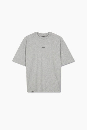 Remera Oversize Logo - Gris