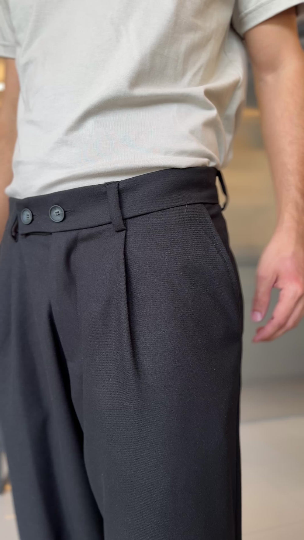 Pantalón Sastrero - Negro