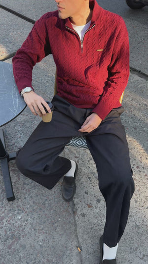 Sweater Sierra - Bordo