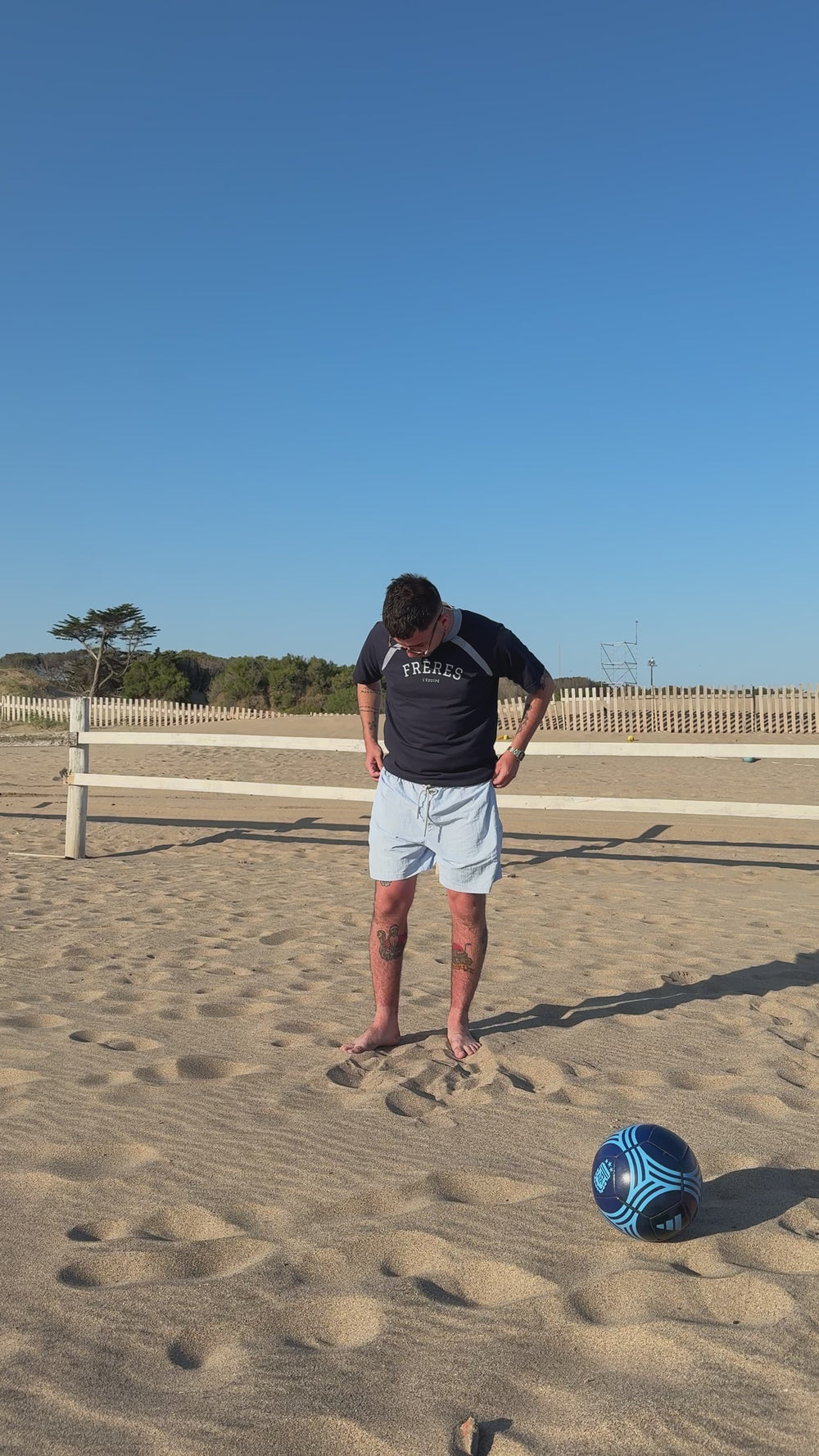 Remera Raglan Cauce - Azul