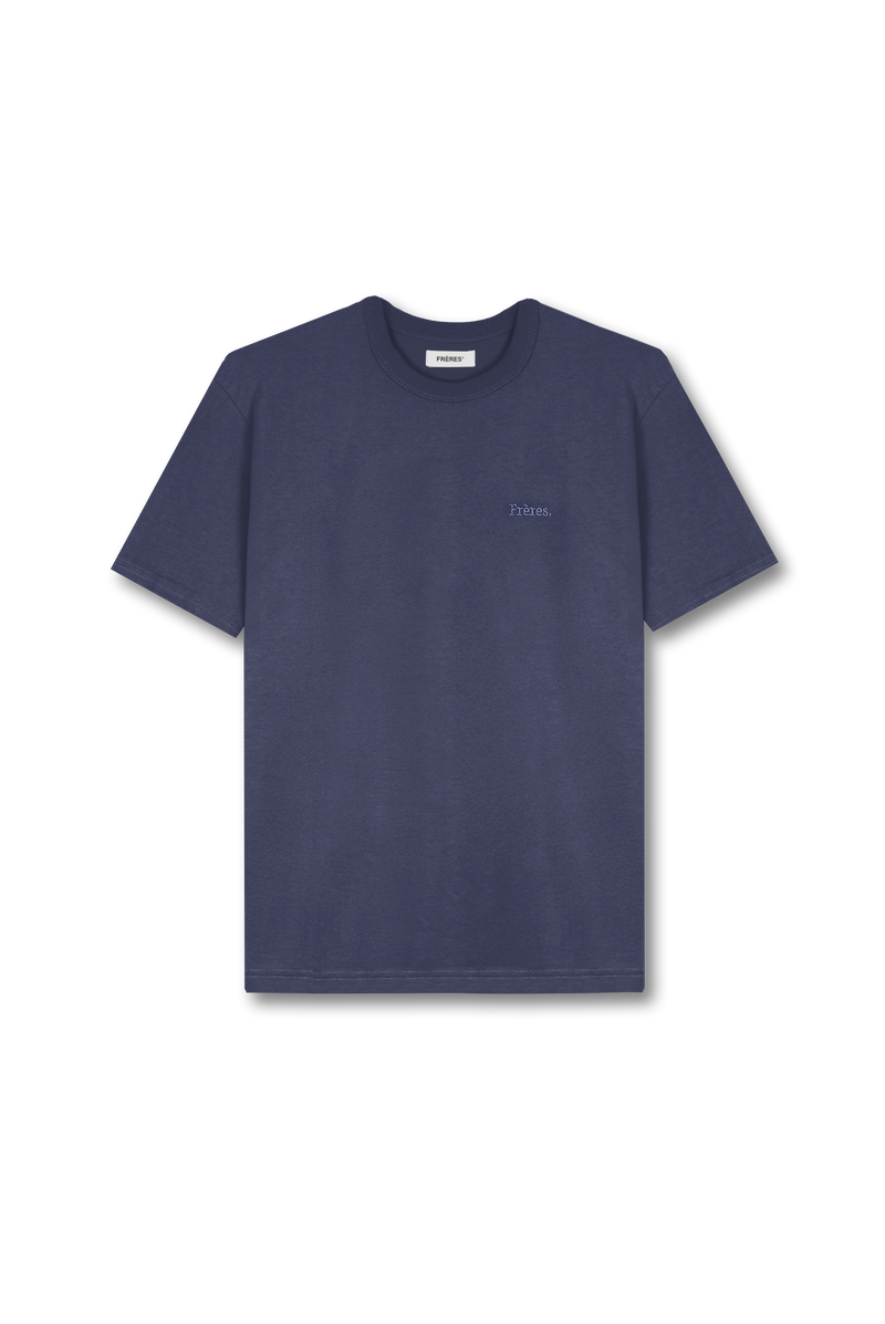 Remera Regular Fréres - Azul