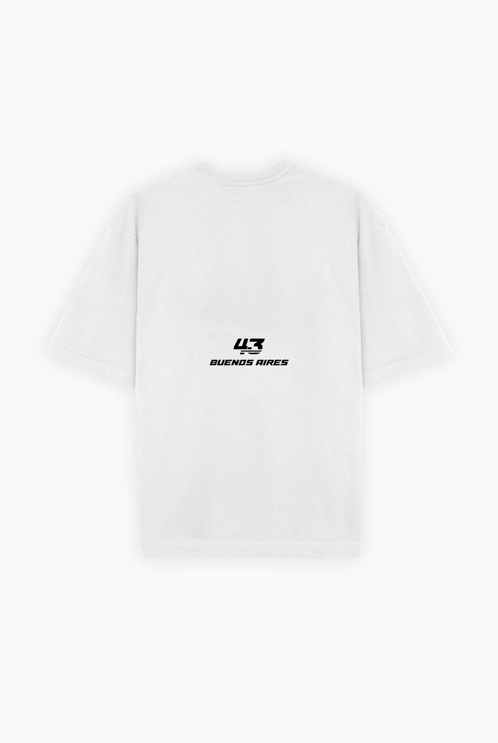 Remera Oversize FC43 - Blanca