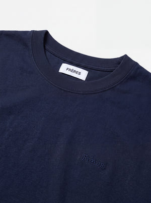 Remera Regular Fréres - Azul