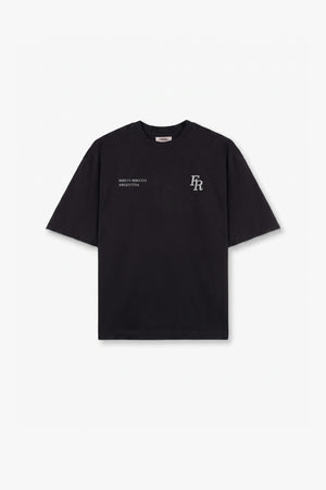 Remera Oversize Property of Frères - Negro