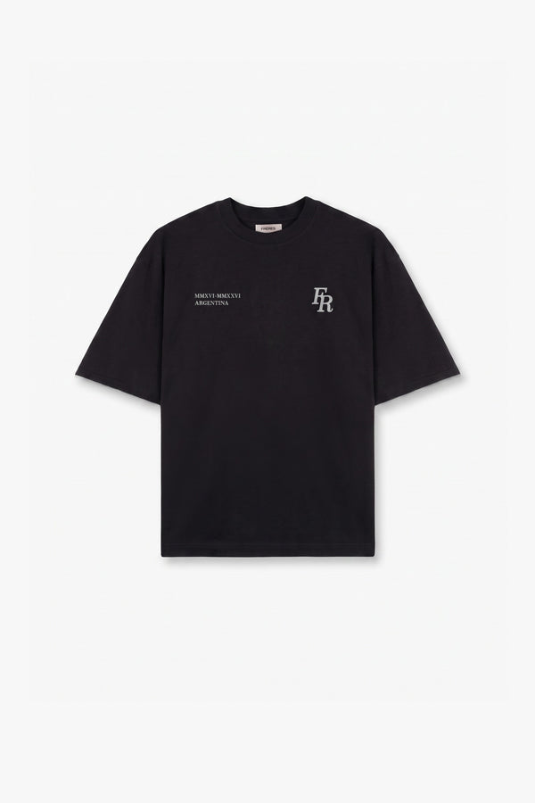 Remera Oversize Property of Frères - Negro