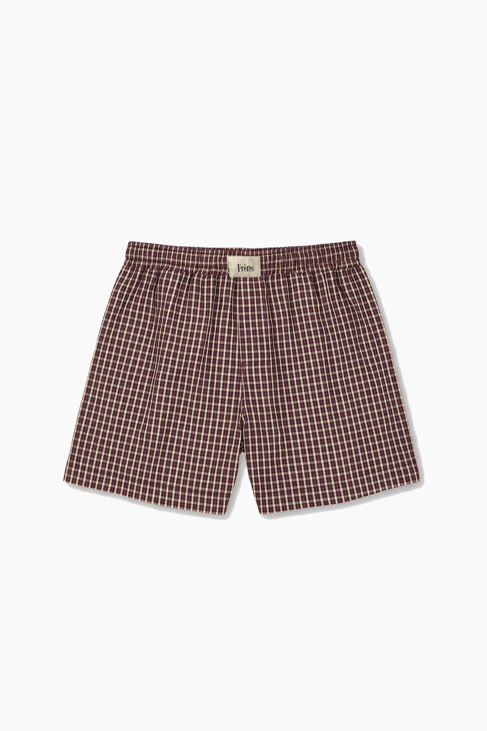 Short Cuadriculado - Bordo