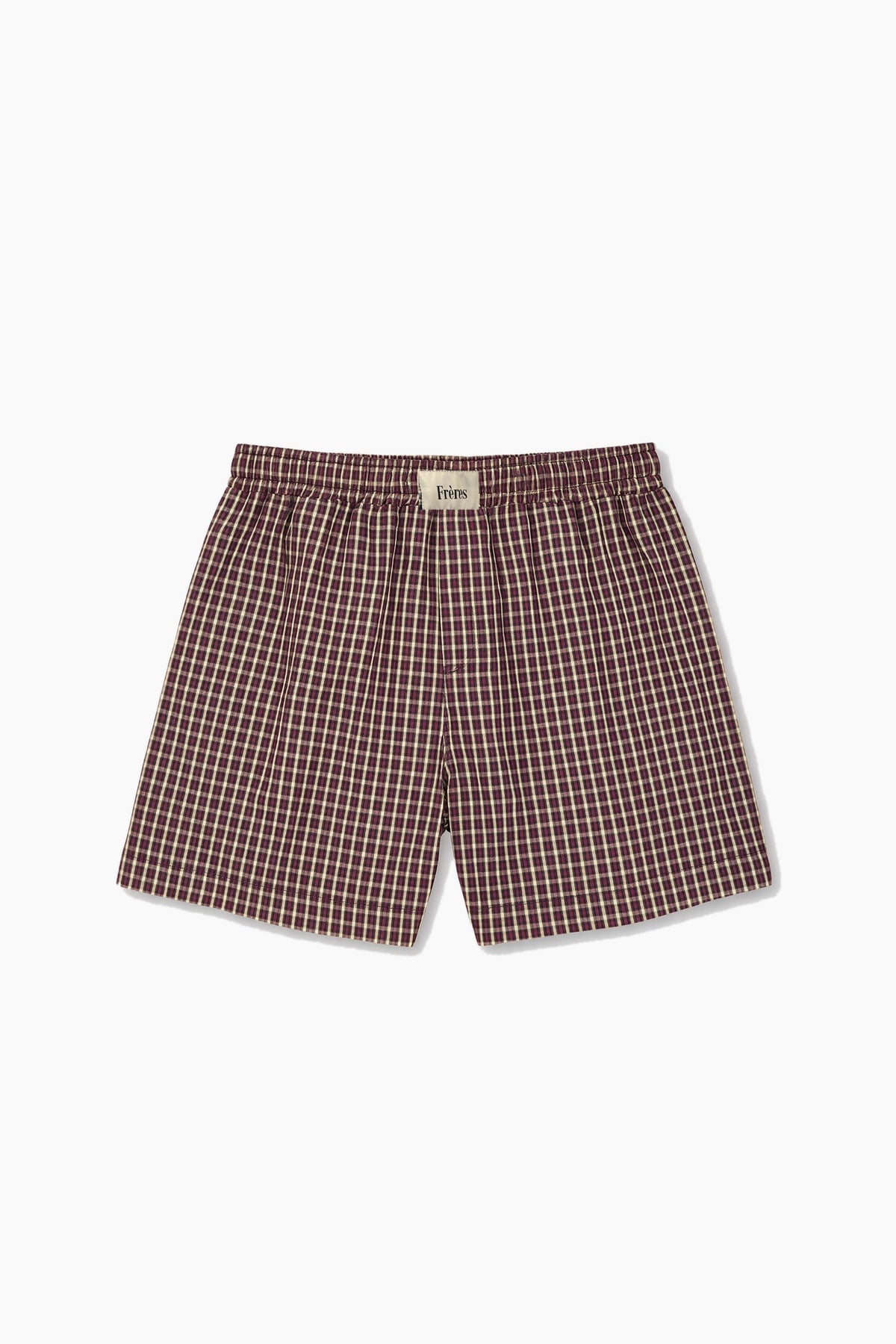 Short Cuadriculado - Bordo
