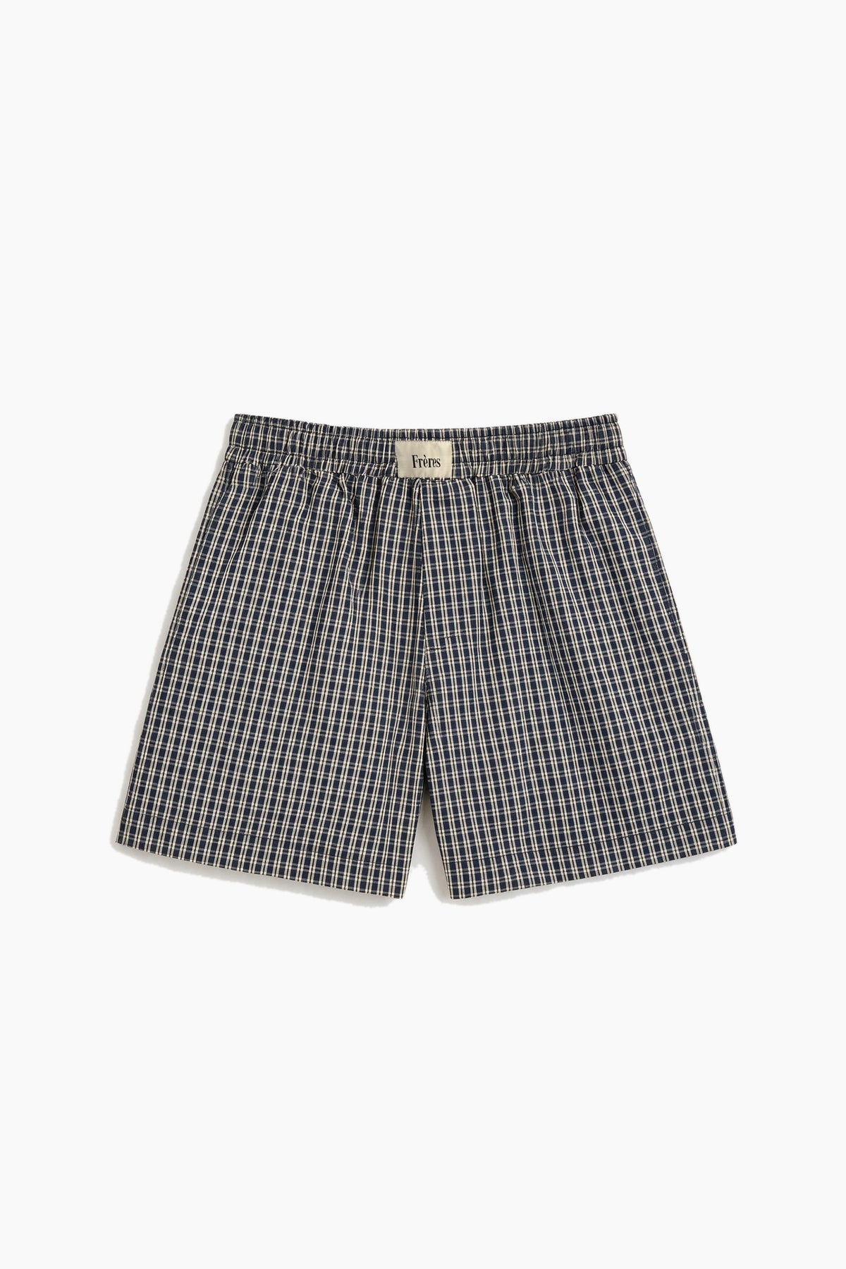 Short Cuadriculado - Marino