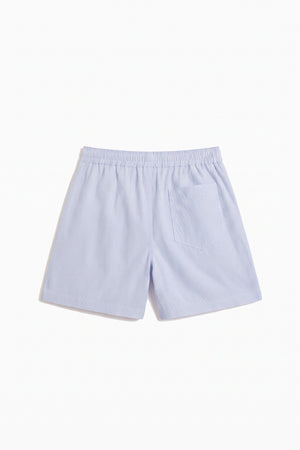 Short Rayado - Celeste